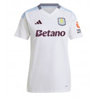 Camiseta Aston Villa Boubacar Kamara #44 Segunda Equipación Replica 2024-25 para mujer mangas cortas